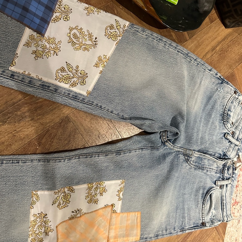 Acne Studio patchwork jeans - Picture 2 of 7